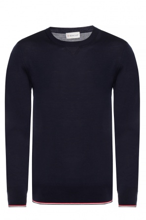 Logo-patched sweater, zdjęcie 1 Logo-patched sweater od Moncler